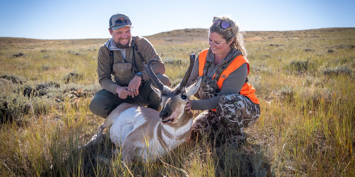 Private land antelope hunt harvest