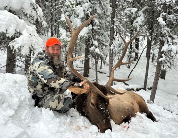 Wyoming Hunt8 Wilderness Elk 2023 Walker